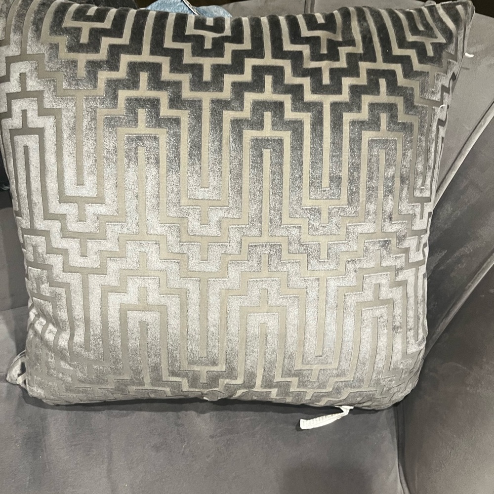 COPY - COPY - Z gallery gray accent pillow. I have 2 of them. 24x24